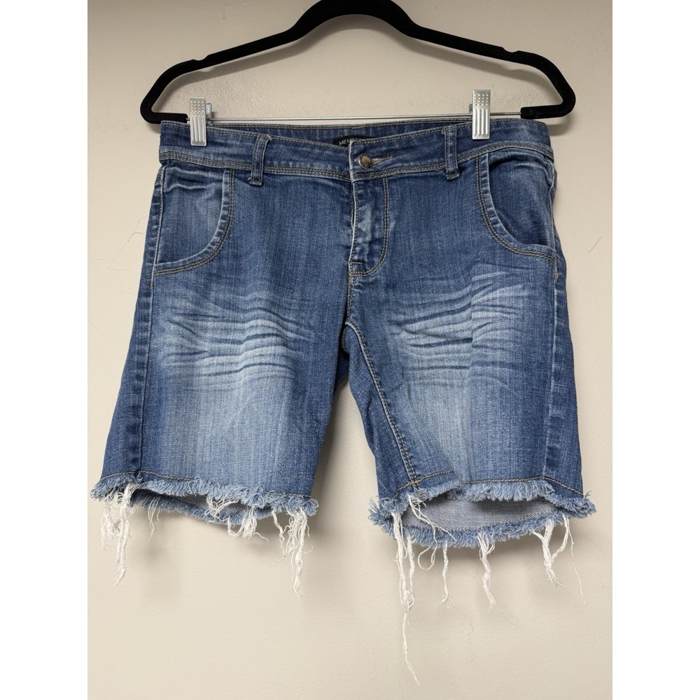 Member Only Women's‎ Cutoff Blue Jean Shorts Size 5 Y2K vintage